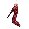 Новогоднее украшение Vondels Red opal high heel w/leopard print Арт.4212820100037