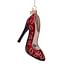 Новогоднее украшение Vondels Red opal high heel w/leopard print Арт.4212820100037
