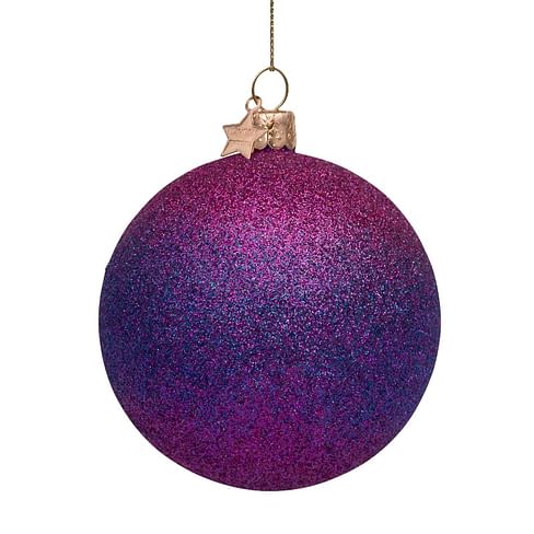 Новогоднее украшение Vondels Purple/ pink glitters allover Арт.4211290080030