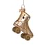 Новогоднее украшение Vondels Gold shiny rollerskate Арт.2212820080010
