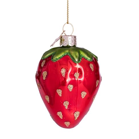 Новогоднее украшение Vondels Red strawberry Арт.1202810080015