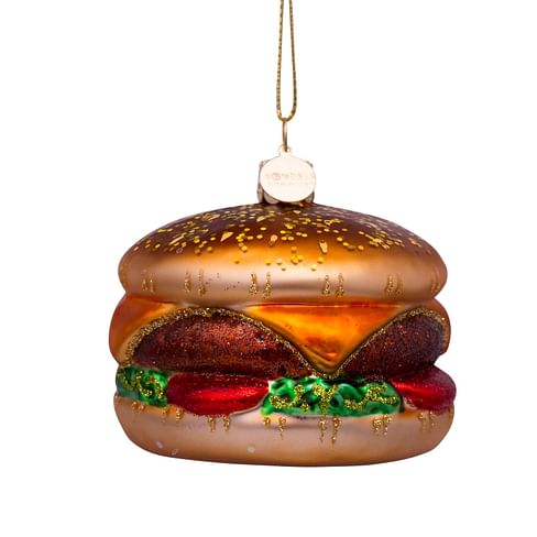 Новогоднее украшение Vondels Multi color hamburger Арт.4182810060019