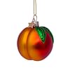 Новогоднее украшение Vondels Orange opal peach Арт.3212510075011
