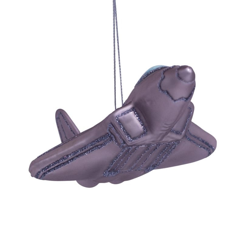 Новогоднее украшение Vondels Silver jet fighter Арт.3211000040010