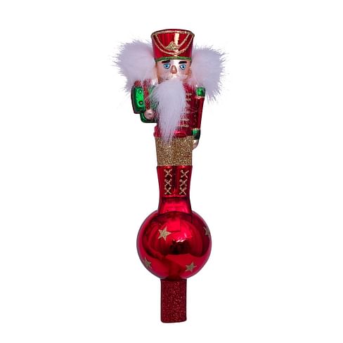 Новогоднее украшение Vondels Tree topper red nutcracker Арт.3212120225011