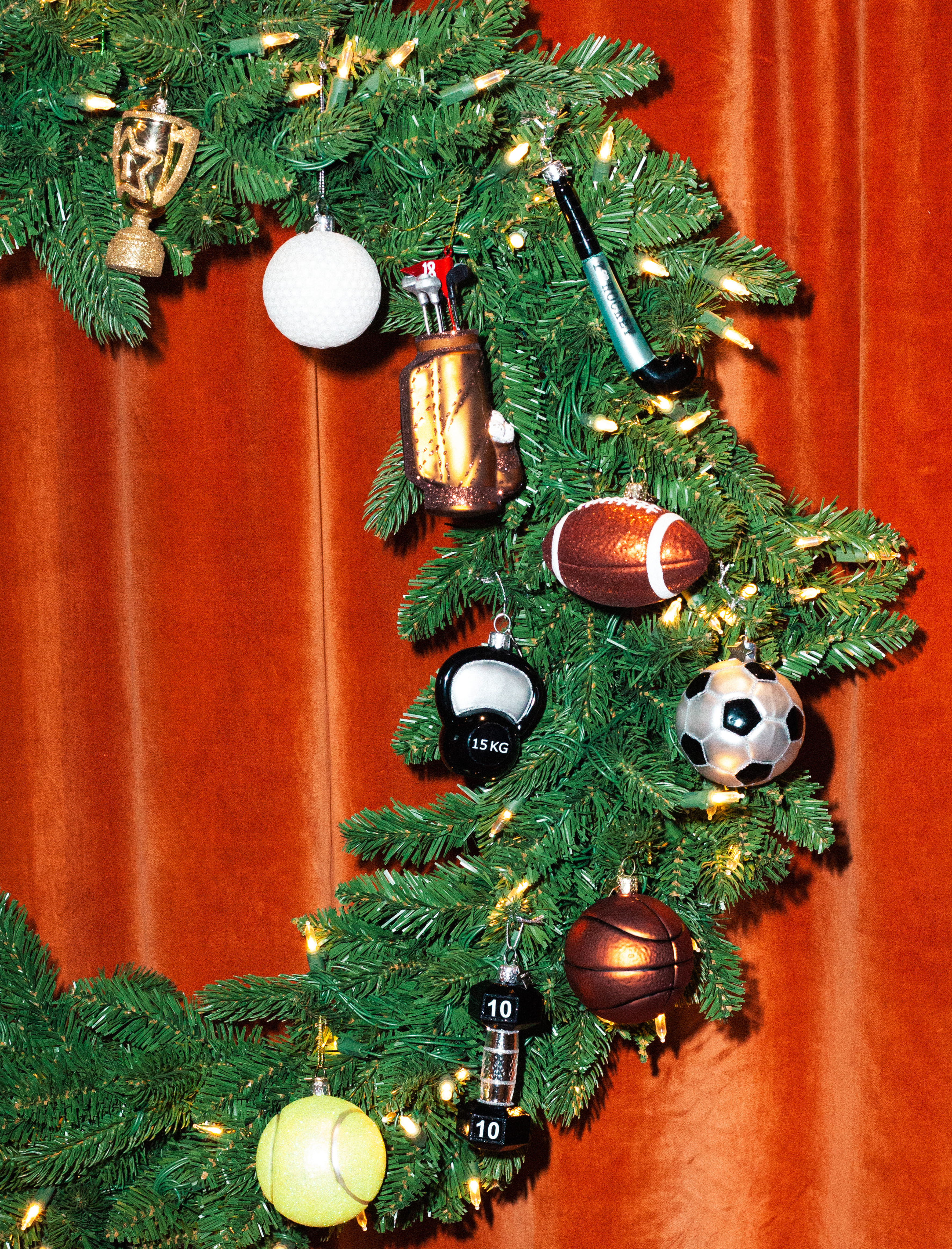 Новогоднее украшение Vondels Green tennis ball Арт.2212620087011