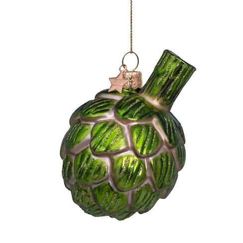 Новогоднее украшение Vondels Green artichoke Арт.7212810090017