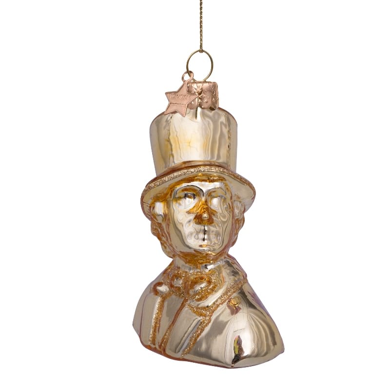 Новогоднее украшение Vondels Shiny gold Hans Christian Andersen Арт.7217000105012