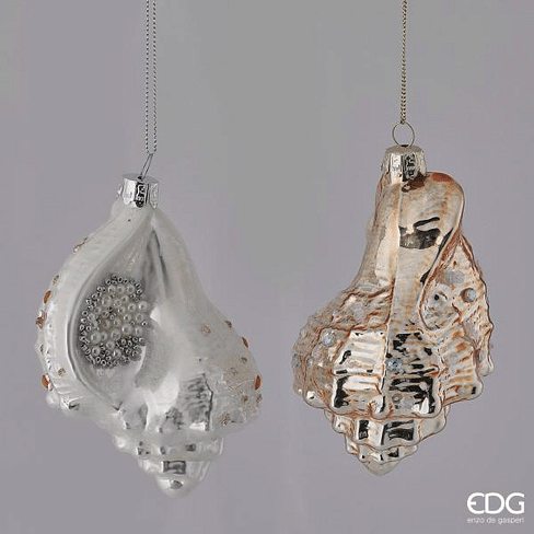 Новогоднее украшение EDG Enzo De Gasperi DEC.CONCHIGLIA Арт.680806,18