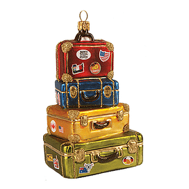 Новогоднее украшение Impuls Stack of Suitcases Арт.A2137