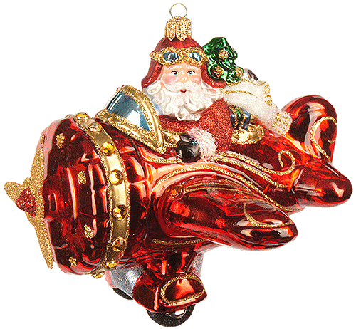 Новогоднее украшение Impuls Flying Santa Арт.A2200