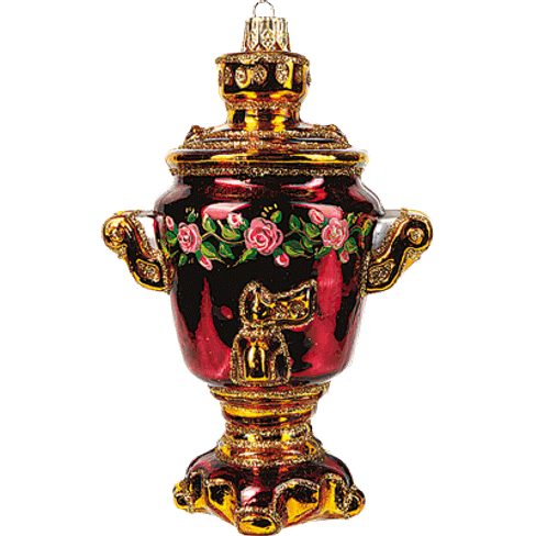 Новогоднее украшение Impuls Russian Samovar Арт.A1275
