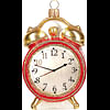 Новогоднее украшение Impuls Vintage Alarm Clock Арт.A1525