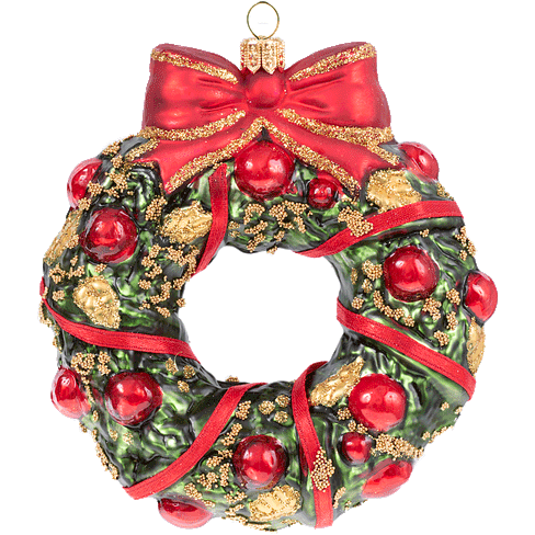 Новогоднее украшение Impuls Christmas Wreath Арт.A2797RB