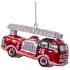 Новогоднее украшение Vondels Red/silver firecar Арт.1162720060012