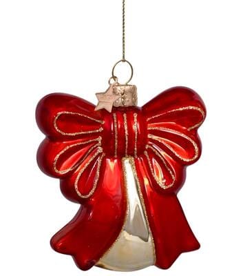 Новогоднее украшение Vondels Red shiny bow Арт.1221322085073