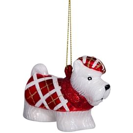 Новогоднее украшение Vondels Scottish terrier w/red tshirt Арт.1222250060019