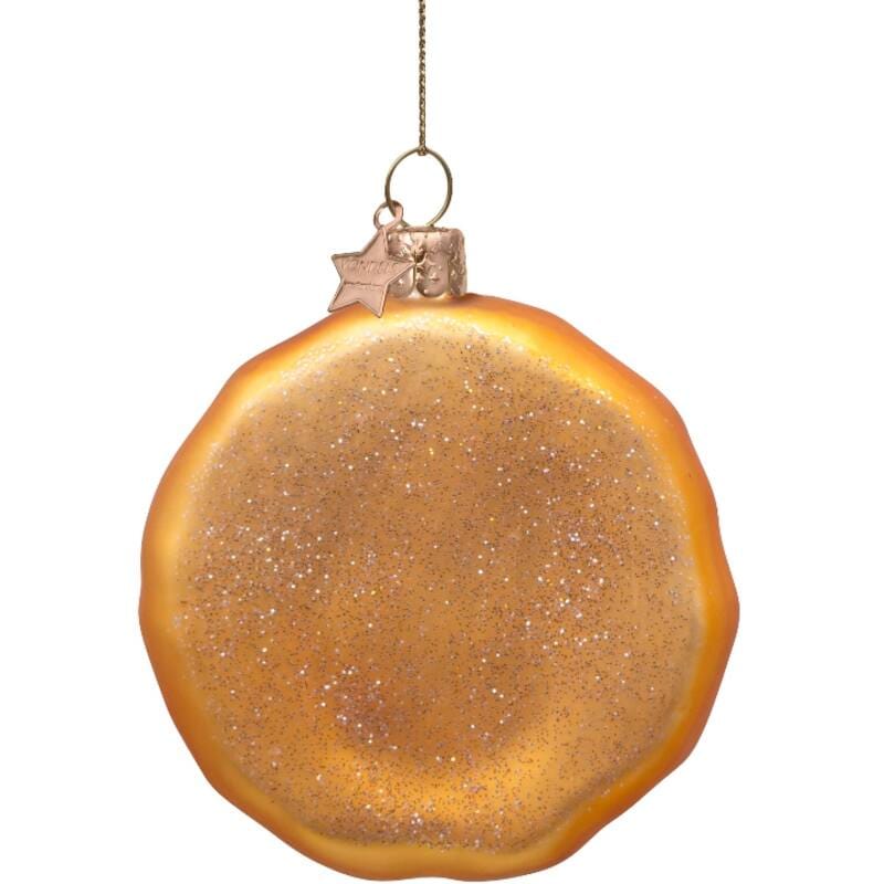 Новогоднее украшение Vondels Multi colored pizza Арт.1222810080013