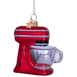 Новогоднее украшение Vondels Red opal kitchen machine Арт.3222860085011
