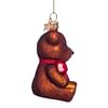 Новогоднее украшение Vondels Brown teddy bear w/red bow Арт.4222230085015