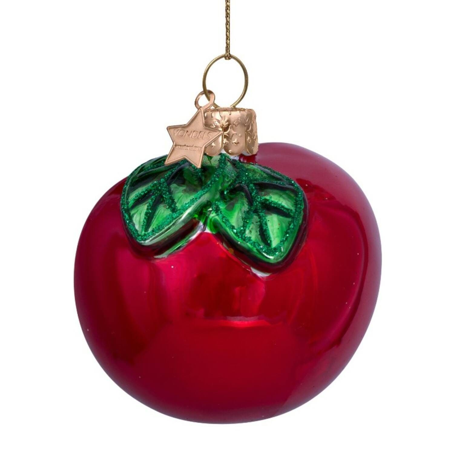 Новогоднее украшение Vondels Red apple Арт.4222510070014