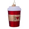 Новогоднее украшение Vondels Red matt coffee mug Арт.4222810090019