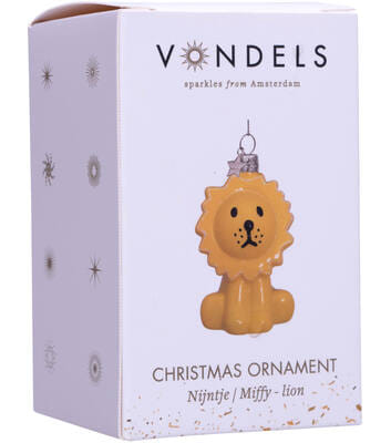 Новогоднее украшение Vondels Nijntje/Miffy lion Арт.8211234080030