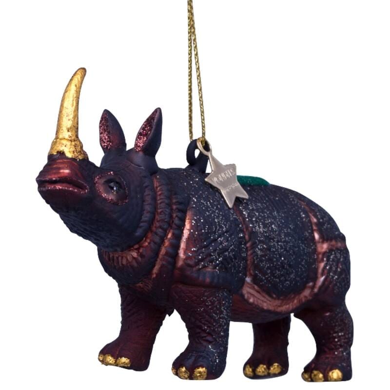 Новогоднее украшение Vondels Indigo macaque Moooi Арт.9219632060042