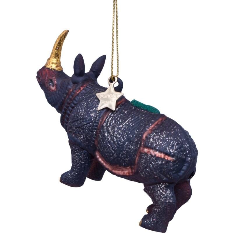 Новогоднее украшение Vondels Indigo macaque Moooi Арт.9219632060042