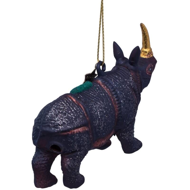 Новогоднее украшение Vondels Indigo macaque Moooi Арт.9219632060042