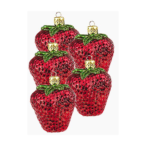 Новогоднее украшение Impuls Strawberry Арт.A1137