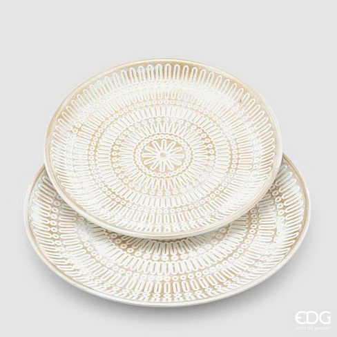 Декоративная тарелка набор EDG Enzo De Gasperi MANDALA Арт.640491,10