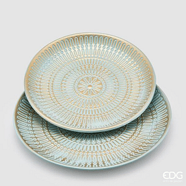 Декоративная тарелка набор EDG Enzo De Gasperi MANDALA Арт.640491,80