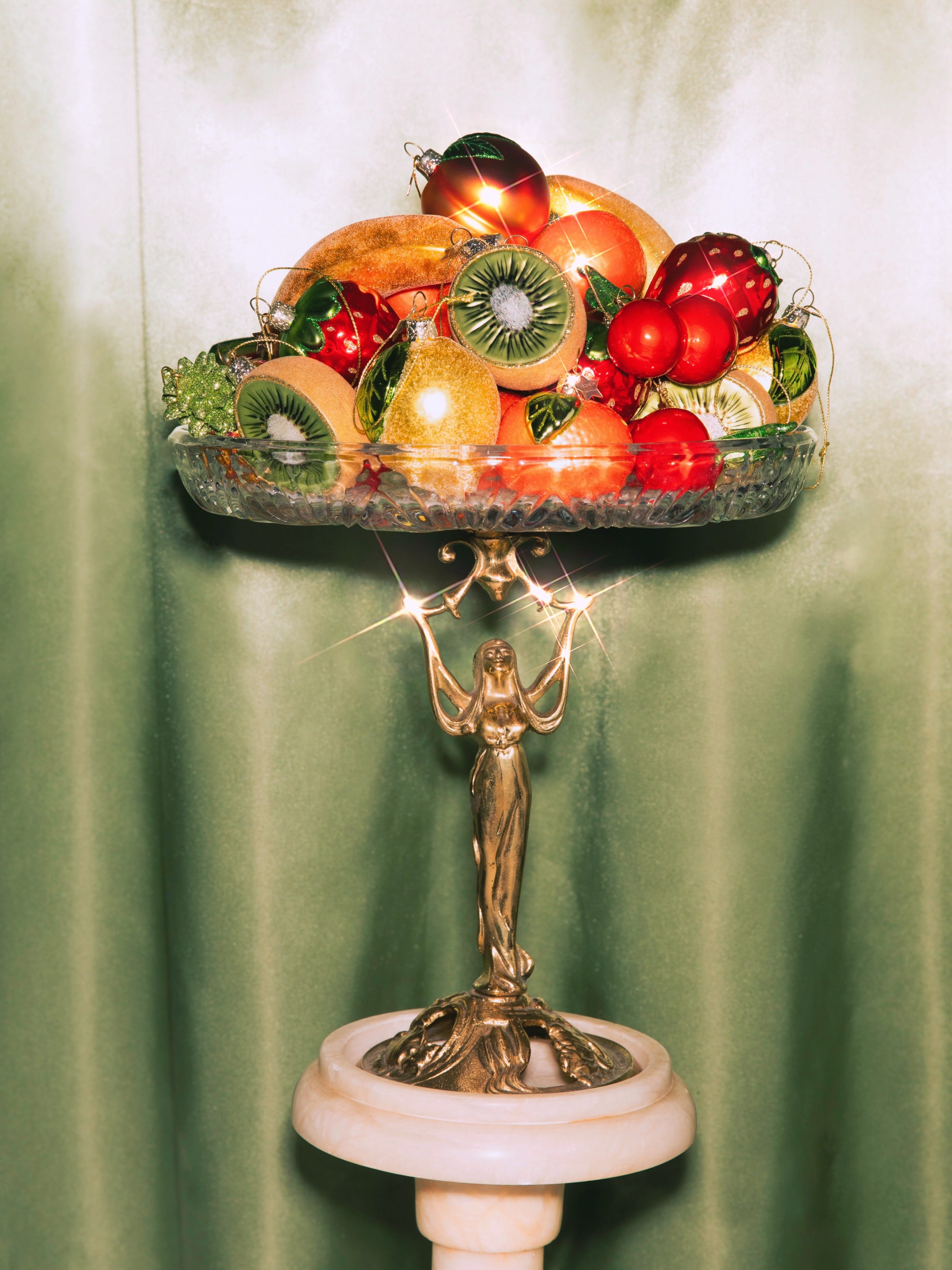 Новогоднее украшение Vondels Orange tangerine Арт.1202510050011