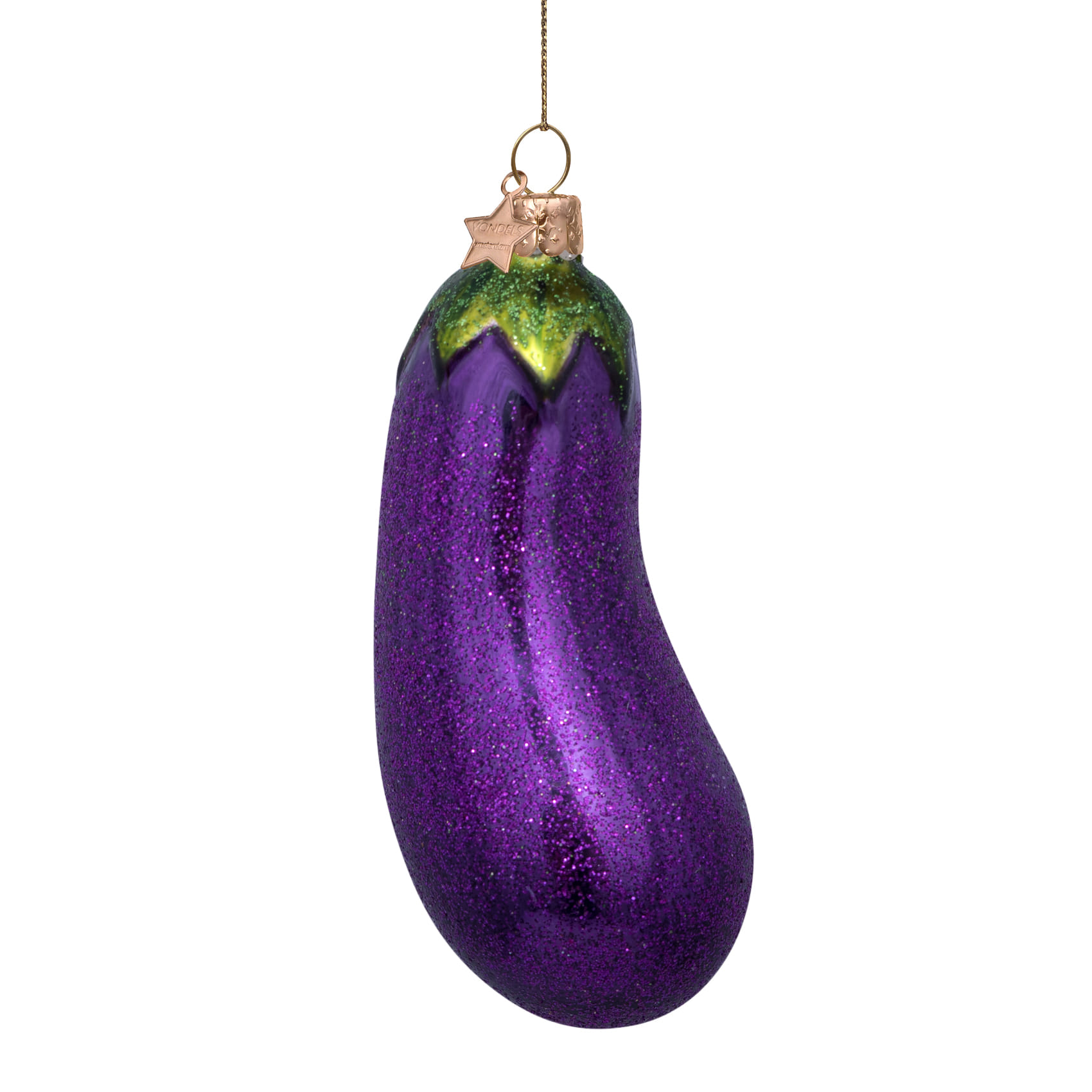 Новогоднее украшение Vondels Purple eggplant Арт.1231234130013