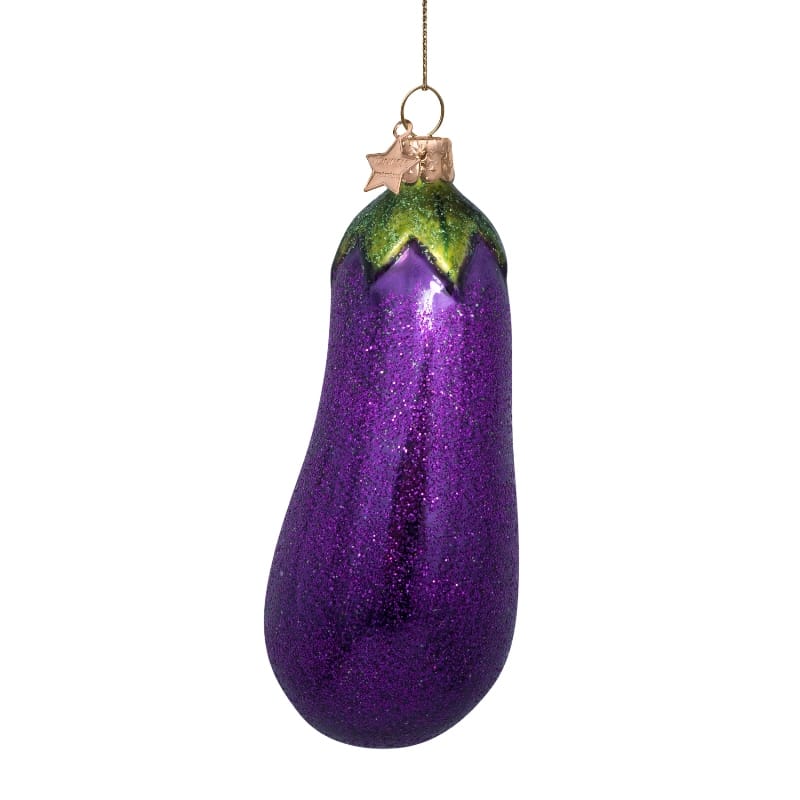 Новогоднее украшение Vondels Purple eggplant Арт.1231234130013