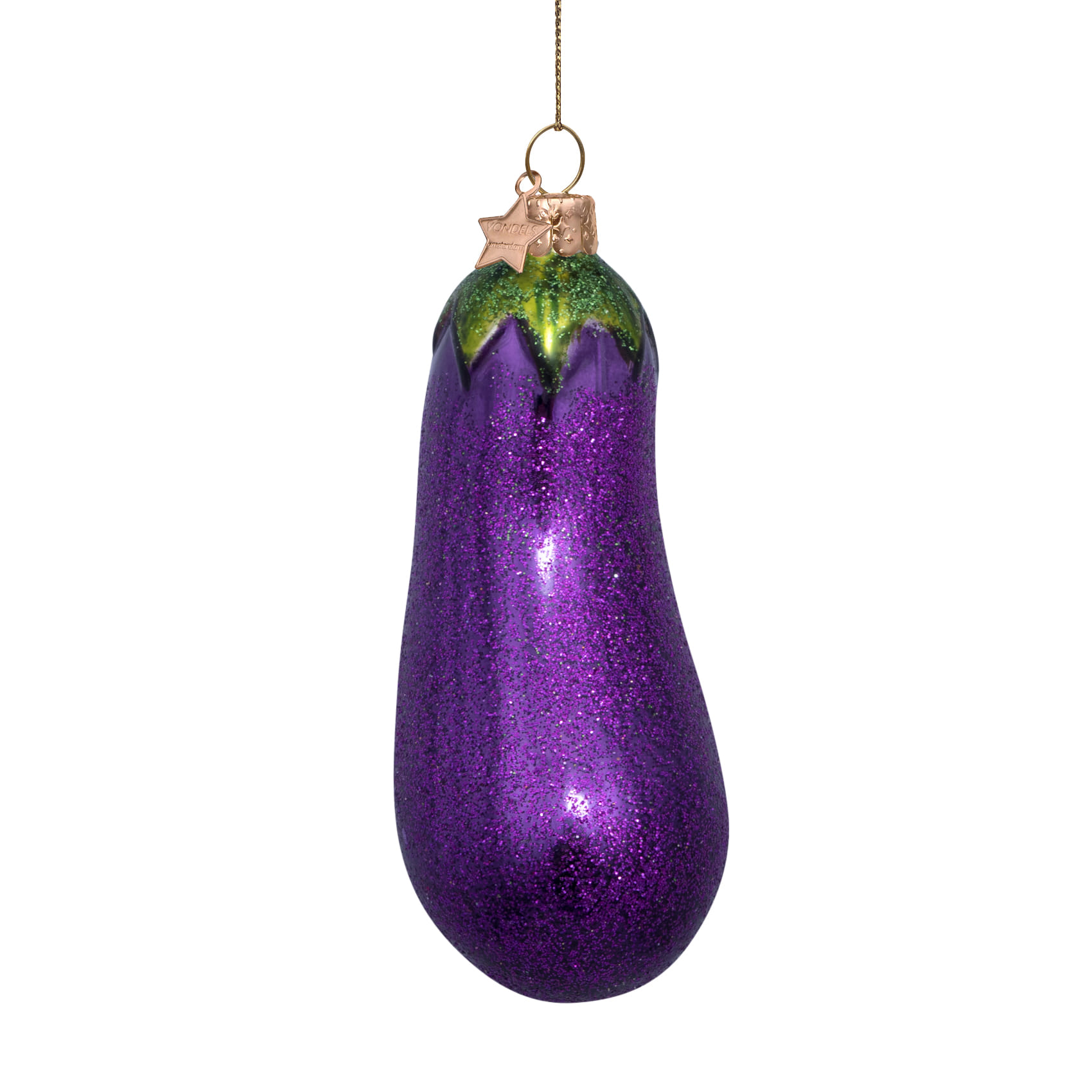 Новогоднее украшение Vondels Purple eggplant Арт.1231234130013