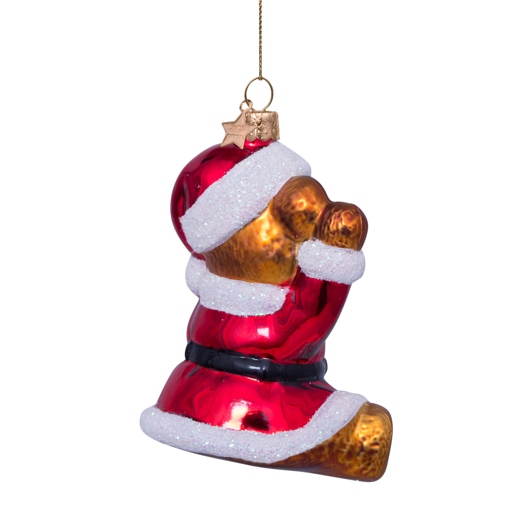 Новогоднее украшение Vondels Multi bear w/christmas dress Арт.1232230096013