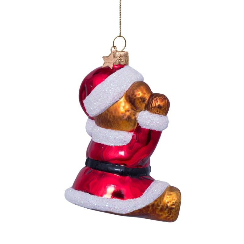 Новогоднее украшение Vondels Multi bear w/christmas dress Арт.1232230096013