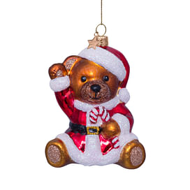 Новогоднее украшение Vondels Multi bear w/christmas dress Арт.1232230096013