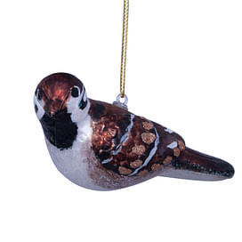 Новогоднее украшение Vondels Multi sparrow bird Арт.1232300045019