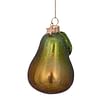 Новогоднее украшение Vondels Green pear leaf H9cm Арт.1232510090014