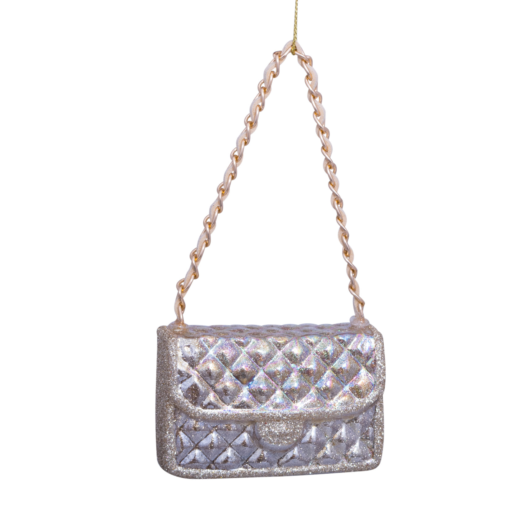 Новогоднее украшение Vondels Gold oil fashion bag Арт.1232870055012