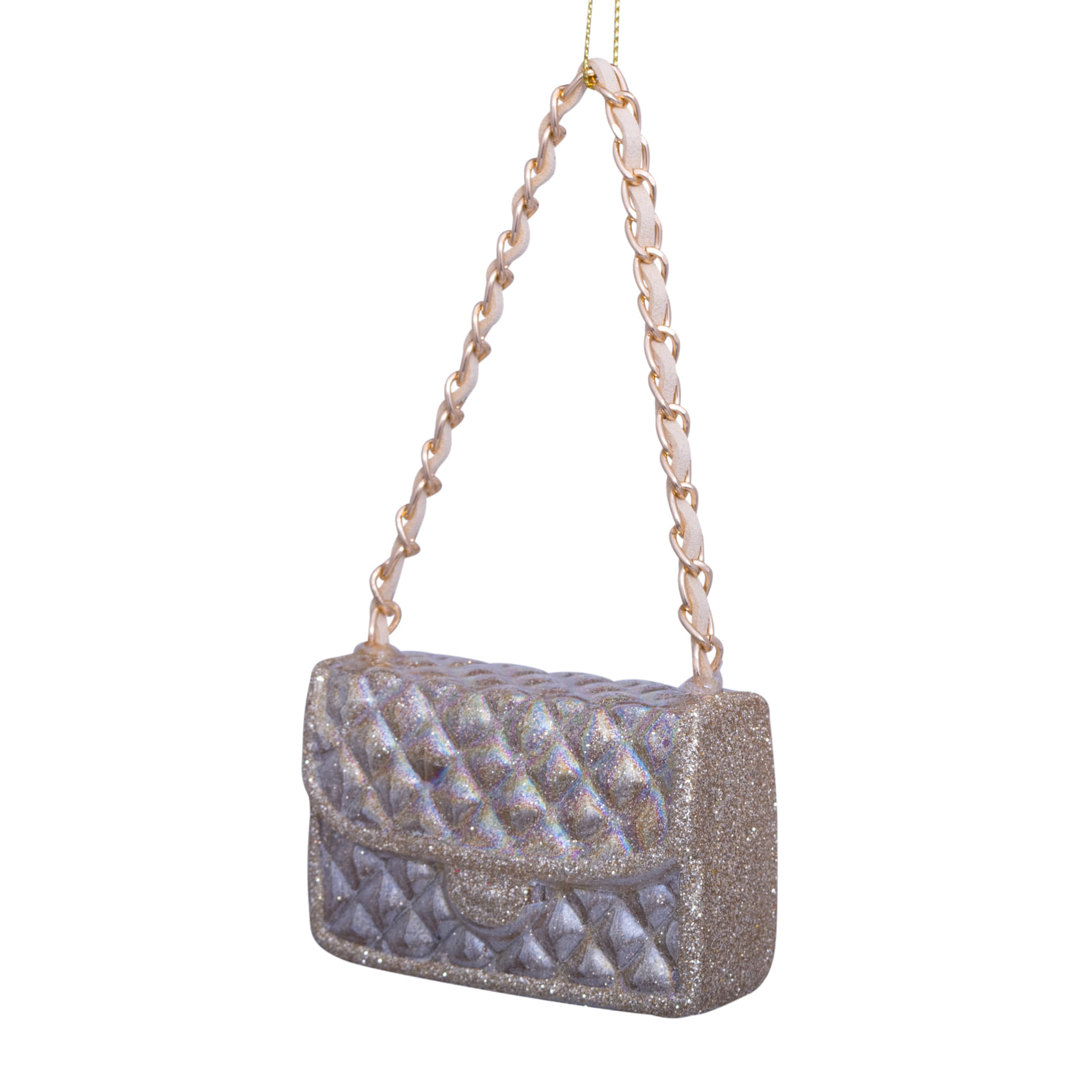 Новогоднее украшение Vondels Gold oil fashion bag Арт.1232870055012