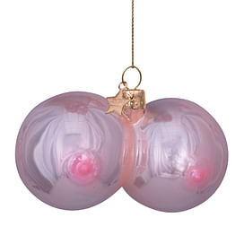 Новогоднее украшение Vondels Mid pink boobs Арт.1237000065015