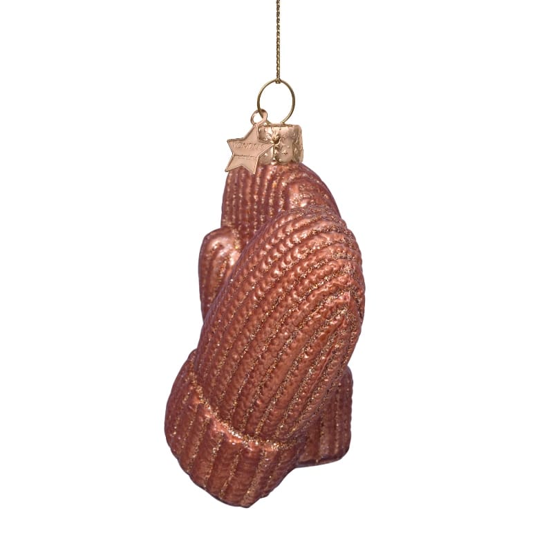 Новогоднее украшение Vondels Brown gloves Арт.1237000090079