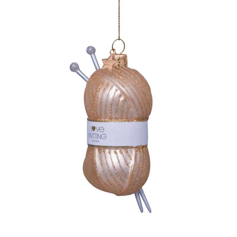 Новогоднее украшение Vondels Gold knitting yarn Арт.1237000115055