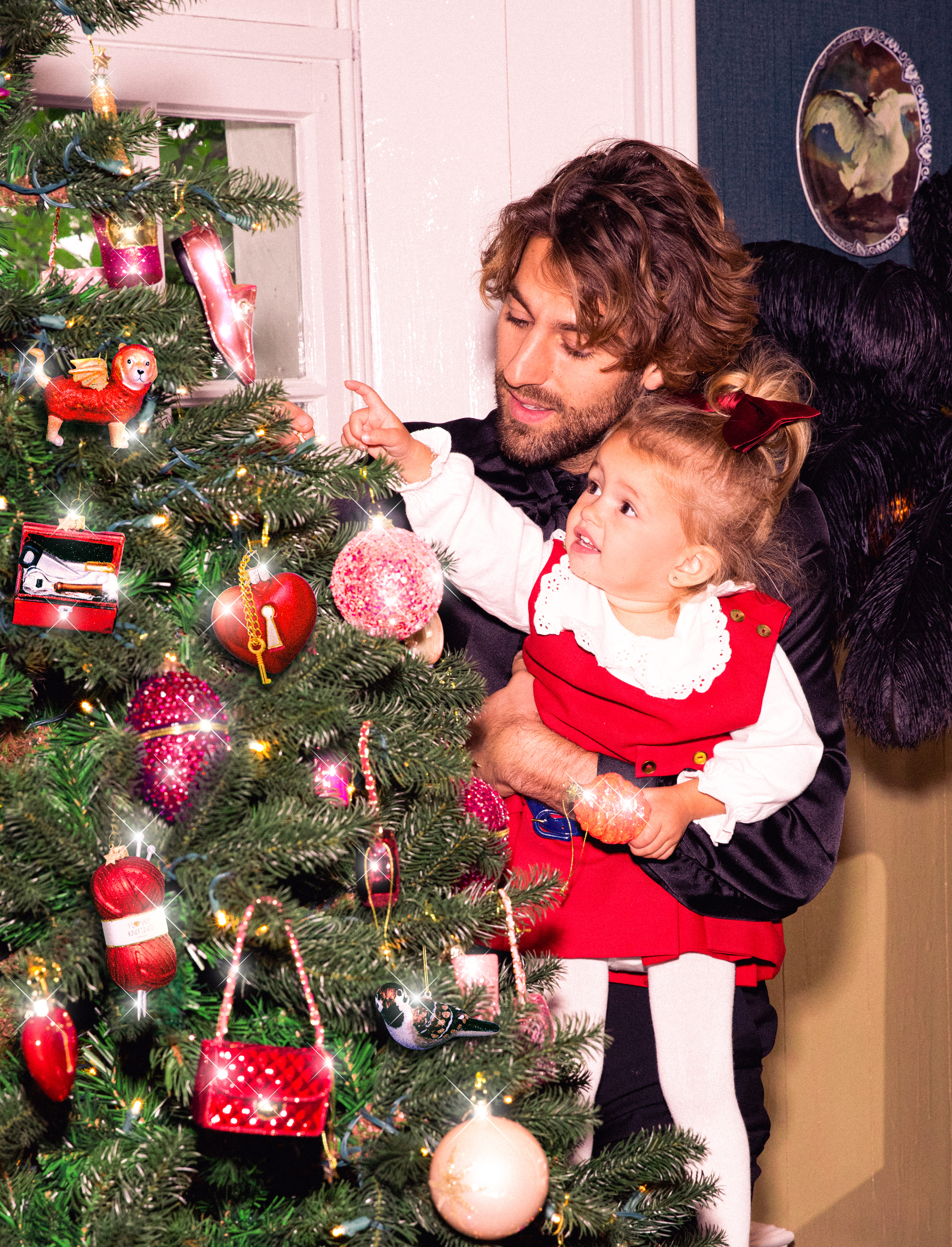 Новогоднее украшение Vondels Red knitting yarn Арт.1237000115079