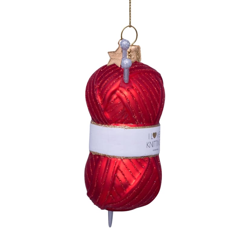 Новогоднее украшение Vondels Red knitting yarn Арт.1237000115079