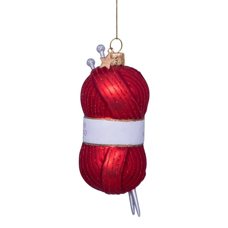 Новогоднее украшение Vondels Red knitting yarn Арт.1237000115079